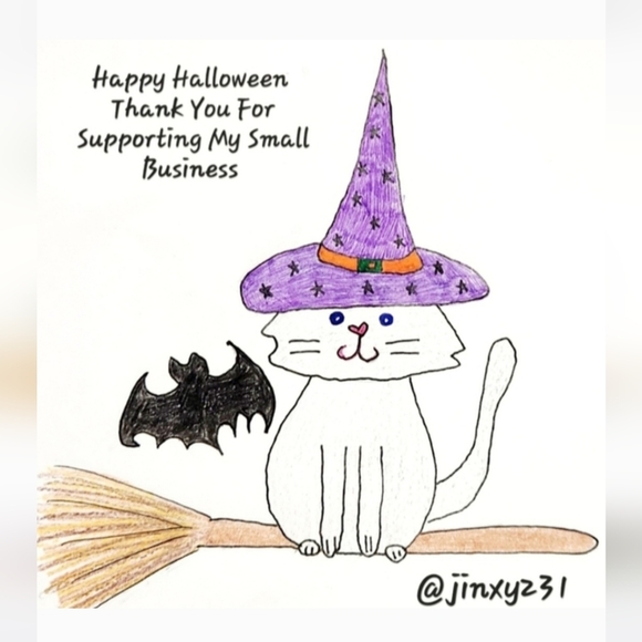 REQUESTS- Custom Hand Crafted Business Thank You Cards 50 Count - Picture 16 of 16